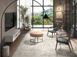 Angel Cerda Dark Green Leatherette Armchair with Walnut Wood Legs - thumbnail 4