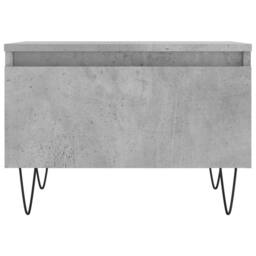 Berkfield Home Coffee Tables 2 pcs Concrete Grey 50x46x35 cm Engineered Wood - Size: 50 x 46 x 35 cm - thumbnail 6