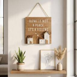 Garden Greatness Hanging Wooden Home Sign Plaque - Size: 1 Pack - thumbnail 2