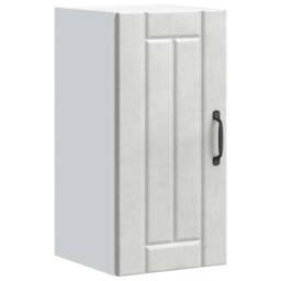 Berkfield Home Kitchen Wall Cabinet Lucca Concrete Grey Engineered Wood - thumbnail 2