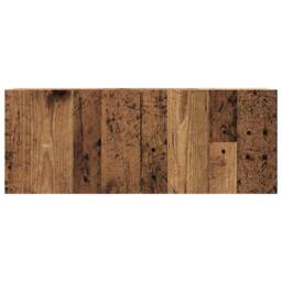 Berkfield Home Wall Mounted TV Cabinet Old Wood 80x30x30 cm Engineered Wood in Brown - Size: 80 x 30 x 30 cm - thumbnail 4