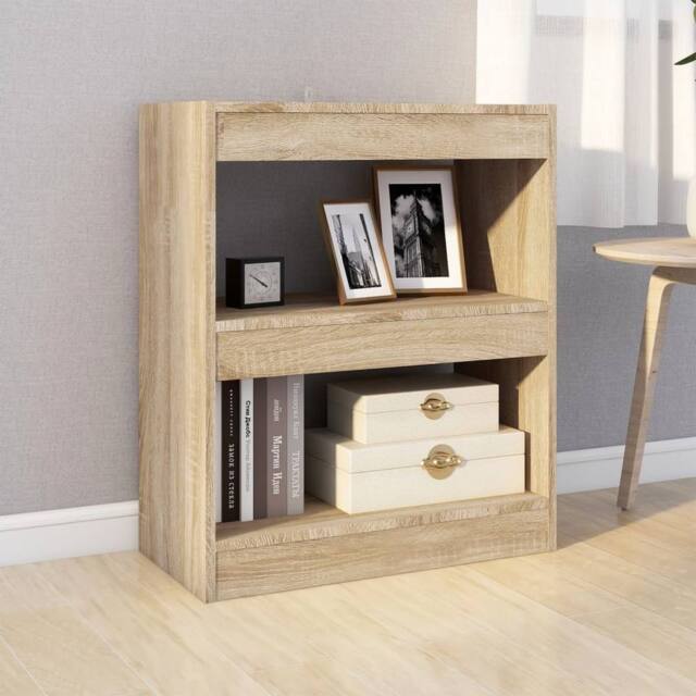 Berkfield Home Classic Book Cabinet/Room Divider Sonoma Oak 60x30x72 cm in Beige - Size: 60 x 30 x 72 cm - image 1