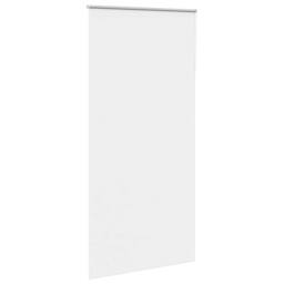 Berkfield Home Roller Blind Blackout White 100x210 cm Fabric Width 95.7 cm Polyester - thumbnail 1