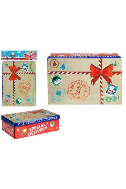 KDMD Small Special Delivery Christmas Eve Box 2 Pack in Light Sand - image 1