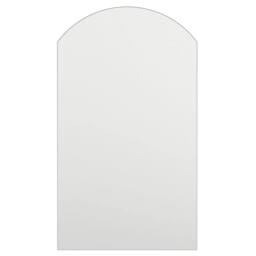 Berkfield Home Mirror 70x40 cm Glass in White - thumbnail 2