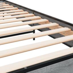 Berkfield Home Bed Frame without Mattress Grey Sonoma 100x200 cm - thumbnail 7