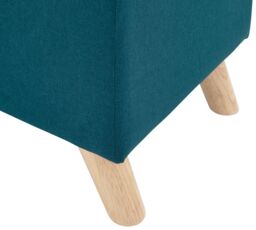 GFW Secreto Fabric Storage Ottoman Bench in Teal - thumbnail 8
