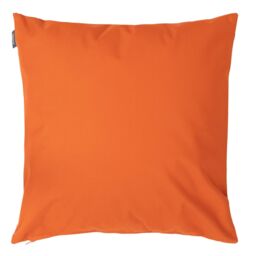 icon Indoor & Outdoor Pampas Grass Print with Stone Back Set of 4 Outdoor Waterproof Cushion in Orange - Size: 43 cm x 43 cm - thumbnail 4