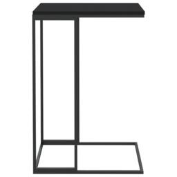 Berkfield Home Side Table Black 40x30x59 cm Engineered Wood - Size: 40 x 30 x 59 cm - thumbnail 3
