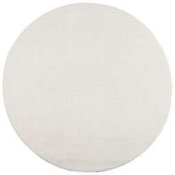 Berkfield Home Rug IZA Short Pile Scandinavian Look Cream √ò 100 cm - Size: Medium - thumbnail 2