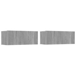 Berkfield Home Classic 5 Piece TV Cabinet Set Grey Sonoma Engineered Wood - thumbnail 7