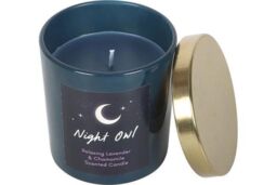 KDMD Night Owl Lavender & Chamomile Candle in Teal - thumbnail 3