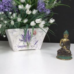 KDMD Mini Meditating Sitting Buddha in Gold - thumbnail 4