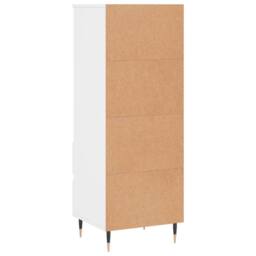 Berkfield Home Highboard White 40x36x110 cm Engineered Wood - Size: 40 x 36 x 110 cm - thumbnail 8