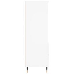 Berkfield Home Highboard White 40x36x110 cm Engineered Wood - Size: 40 x 36 x 110 cm - thumbnail 7
