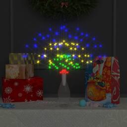 Berkfield Home Outdoor Christmas Firecrack Lights 2pcs Multicolour 20cm 280 LEDs - thumbnail 4