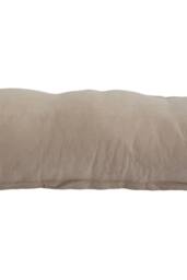 Living and Home Washable Headboard Wedge Pillow with Storage Pocket in Beige - Size: Large - thumbnail 4