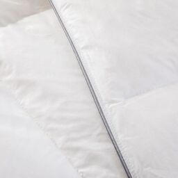 Snug City Luxury 10.5 Tog Duck Feather & Down Duvet 100% Cotton Cover in White - Size: King - thumbnail 2