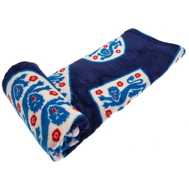 England FA Fleece Crest Blanket in Bright Blue - image 1