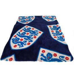 England FA Fleece Crest Blanket in Bright Blue - thumbnail 2