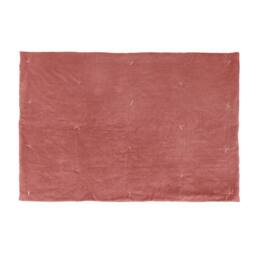 Wylder Edie 100% Cotton Velvet Bedspread in Rose - thumbnail 4