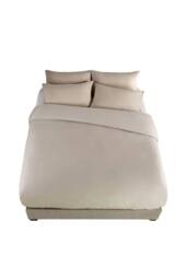 Martex Everyday Luxury Cotton Duvet Cover Set - Warm Pebble in Nude - Size: Double - thumbnail 5