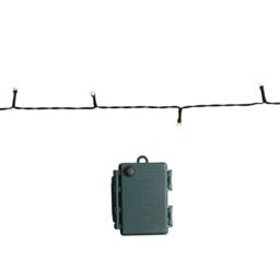 Samuel Alexander 2.3m Battery Operated Multi-Action Christmas String Lights with 24 Cool White & Warm White LEDs - thumbnail 8