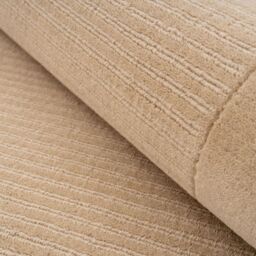 Kukoon Large Size Natural Wool Plush Deep Pile Living Room Are Rug, Grey, Green, Beige 190cm x 280cm in Taupe - Size: 190 cm x 280 cm - thumbnail 5