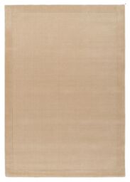 Kukoon Large Size Natural Wool Plush Deep Pile Living Room Are Rug, Grey, Green, Beige 190cm x 280cm in Taupe - Size: 190 cm x 280 cm - thumbnail 3