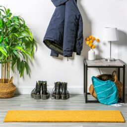 Nicola Spring Coir Door Mat - 120 x 40cm in Brown - Size: 40 cm x 120 cm - thumbnail 7