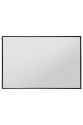 "MirrorOutlet The Artus - Black Aluminium Edged Wall Mirror 35"" X 24"" (90CM X 60CM) - Size: 1 Pack" - thumbnail 4