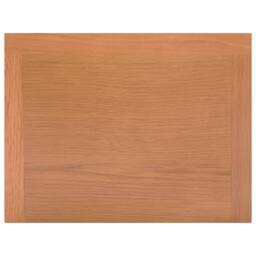 Berkfield Home Magazine Table with Drawer 35x27x55 cm Solid Oak Wood in Brown - Size: 35 x 27 x 55 cm - thumbnail 6