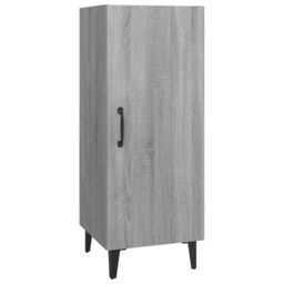 Berkfield Home Sideboard Grey Sonoma 34.5x34x90 cm Engineered Wood - thumbnail 2