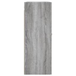 Berkfield Home Wall Mounted Cabinet Grey Sonoma 69.5x34x90 cm - thumbnail 8