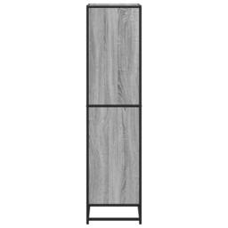 Berkfield Home Bookcase Grey Sonoma 60x35x139 cm Engineered Wood - Size: 60 x 35 x 139 cm - thumbnail 5