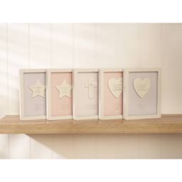 Bambino by Juliana Little Star Blue Framed Plaque in Light Blue - thumbnail 6