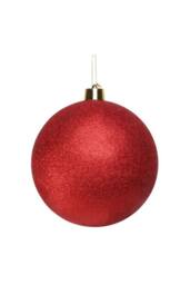 KDMD Red Glitter Shatterproof Bauble x1 30cm - thumbnail 2