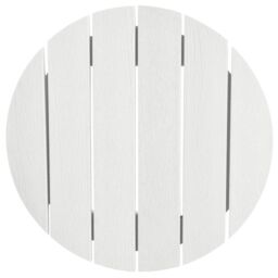 Berkfield Home 3 Piece Garden Bar Set White HDPE - thumbnail 8