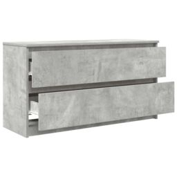 Berkfield Home TV Cabinet Concrete Grey 100x35x54 cm Engineered Wood - Size: 100 x 35 x 54 cm - thumbnail 5