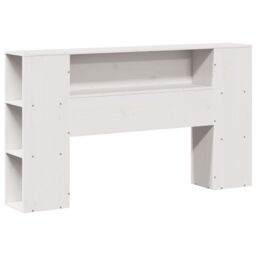 Berkfield Home Bookcase Bed without Mattress White 140x200cm Solid Wood Pine - Size: 140x200 cm - thumbnail 7