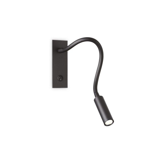 Netlighting Io Wall Reading Light Black 3000K - image 1