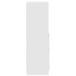 Berkfield Home Kitchen Cabinet White 57x41.5x131.5 cm Engineered Wood - thumbnail 6