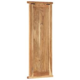 Berkfield Home Coat Racks 2 pcs Solid Wood Acacia 38x100 cm in Brown - thumbnail 3