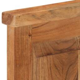 Berkfield Home Coat Racks 2 pcs Solid Wood Acacia 38x100 cm in Brown - thumbnail 6