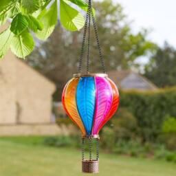 Garden Greatness Hanging Solar Hot Air Balloon Garden - Size: 1 Pack - thumbnail 2