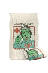 Steven Rhodes Give Blood Today Silky Touch Super Soft Throw Blanket - Size: Small - thumbnail 2