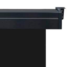 Berkfield Home Stylish Balcony Side Awning 105x250 cm Black - thumbnail 7
