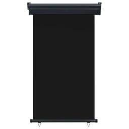 Berkfield Home Stylish Balcony Side Awning 105x250 cm Black - thumbnail 3
