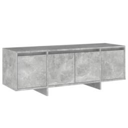 Berkfield Home TV Cabinet Concrete Grey 120x30x40.5 cm Engineered Wood - thumbnail 3