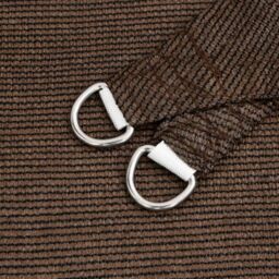 Berkfield Home Sunshade Sail 160 g/m¬≤ Brown 7x7 m HDPE - thumbnail 5